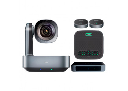 Комплект Lideo KIT-1 состоит из 4K камеры и спикерфона c внешними микрофонами Комплект Lideo KIT-1 состоит из 4K камеры и спикерфона c внешними микрофонами
